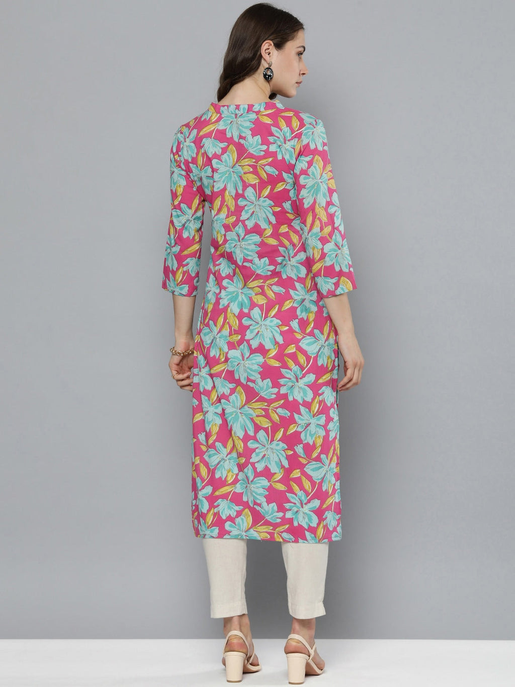 HERE&NOW Floral Printed Kurta