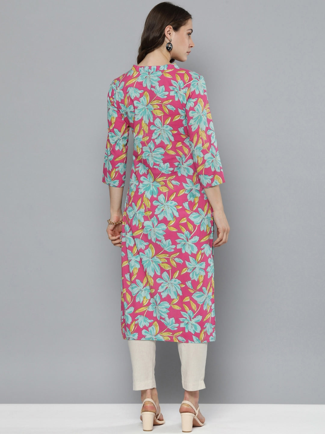 HERE&NOW Floral Printed Kurta
