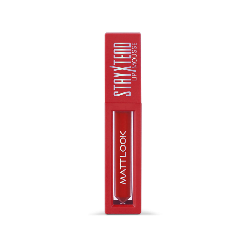 Matt Look Stayxtend Lip Mousse - Red In Bag