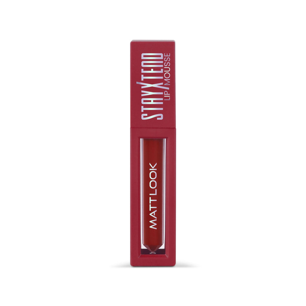 Matt Look Stayxtend Lip Mousse - New Maroon