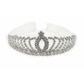 Crystal White Tiara Bridal Crown