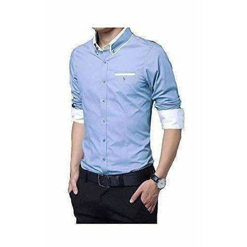 Men's Cotton Casual Shirt for Men Full Sleeves