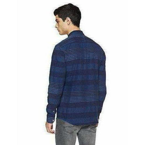 Lee Men's Checkered Slim Fit Casual Shirt