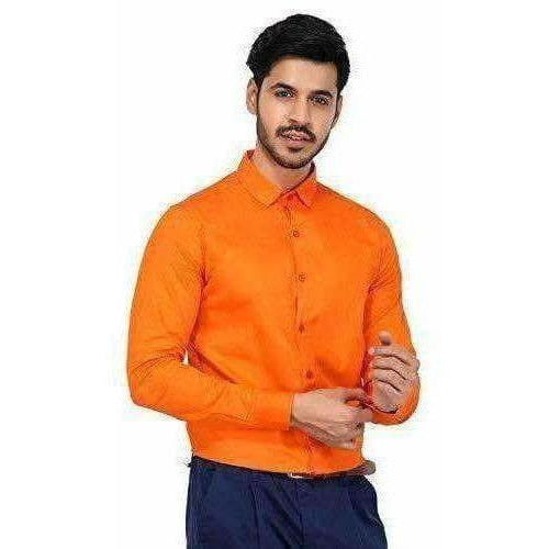 Men's Cotton Solid Full Sleeve Shirts