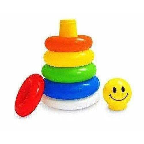 Little's Junior Stack-a -Ring Toy with 5 Rings for Kids - Multicolour