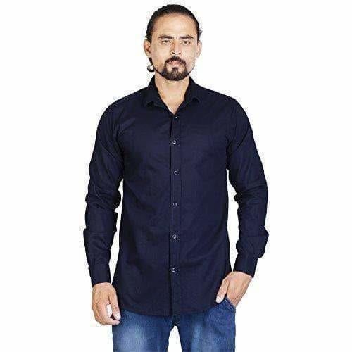 Men's Cotton Solid Full Sleeve Shirts