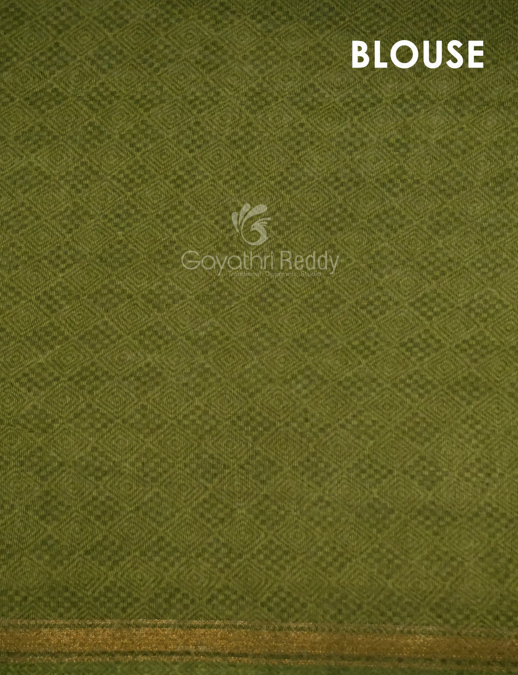 Combo of White and Green Patan Patola Semi Chanderi Saree By Gayathri Reddy Designer Studio