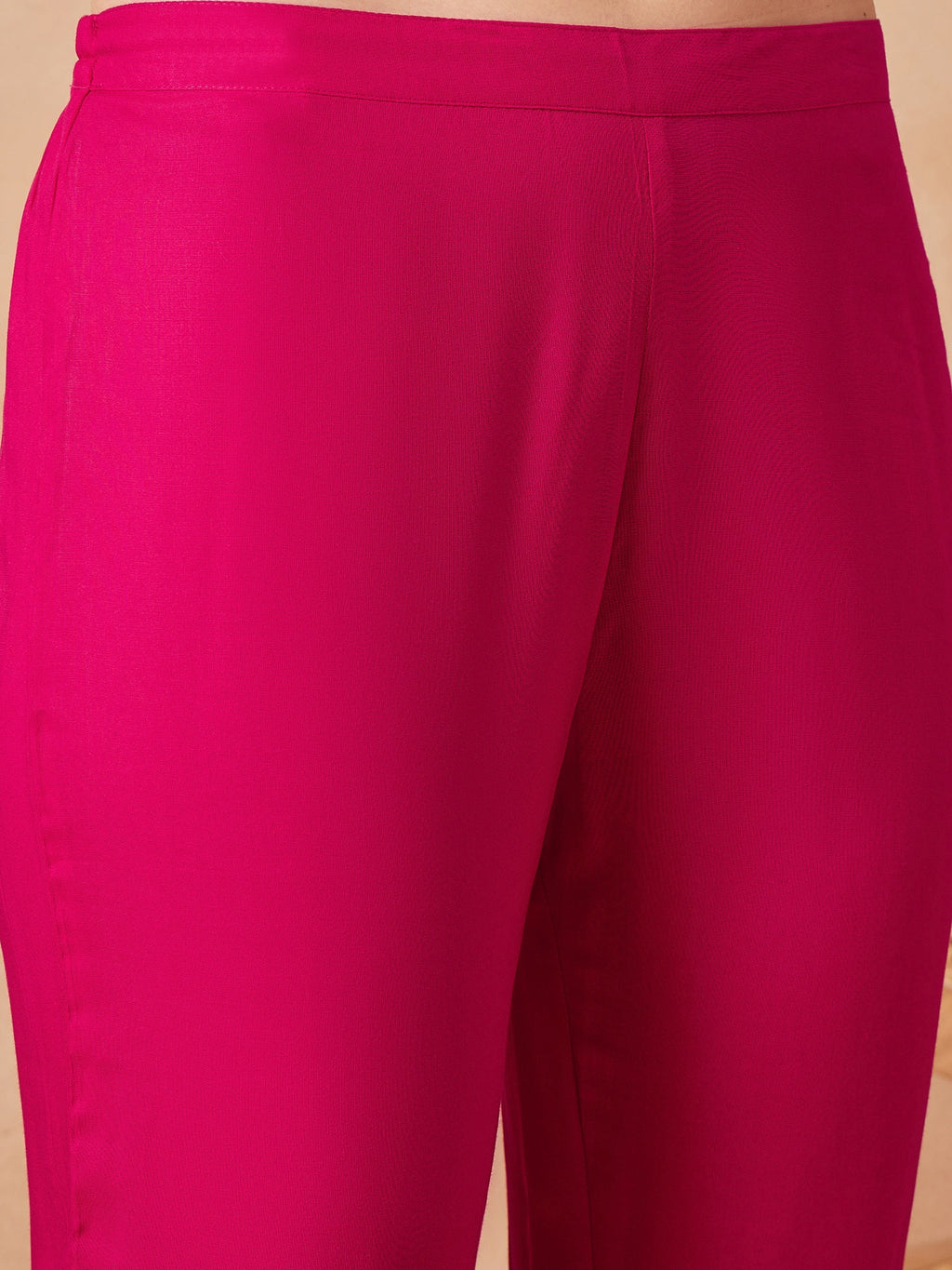 InWeave Rani Pink 3 Piece Co Ord Set With Belt