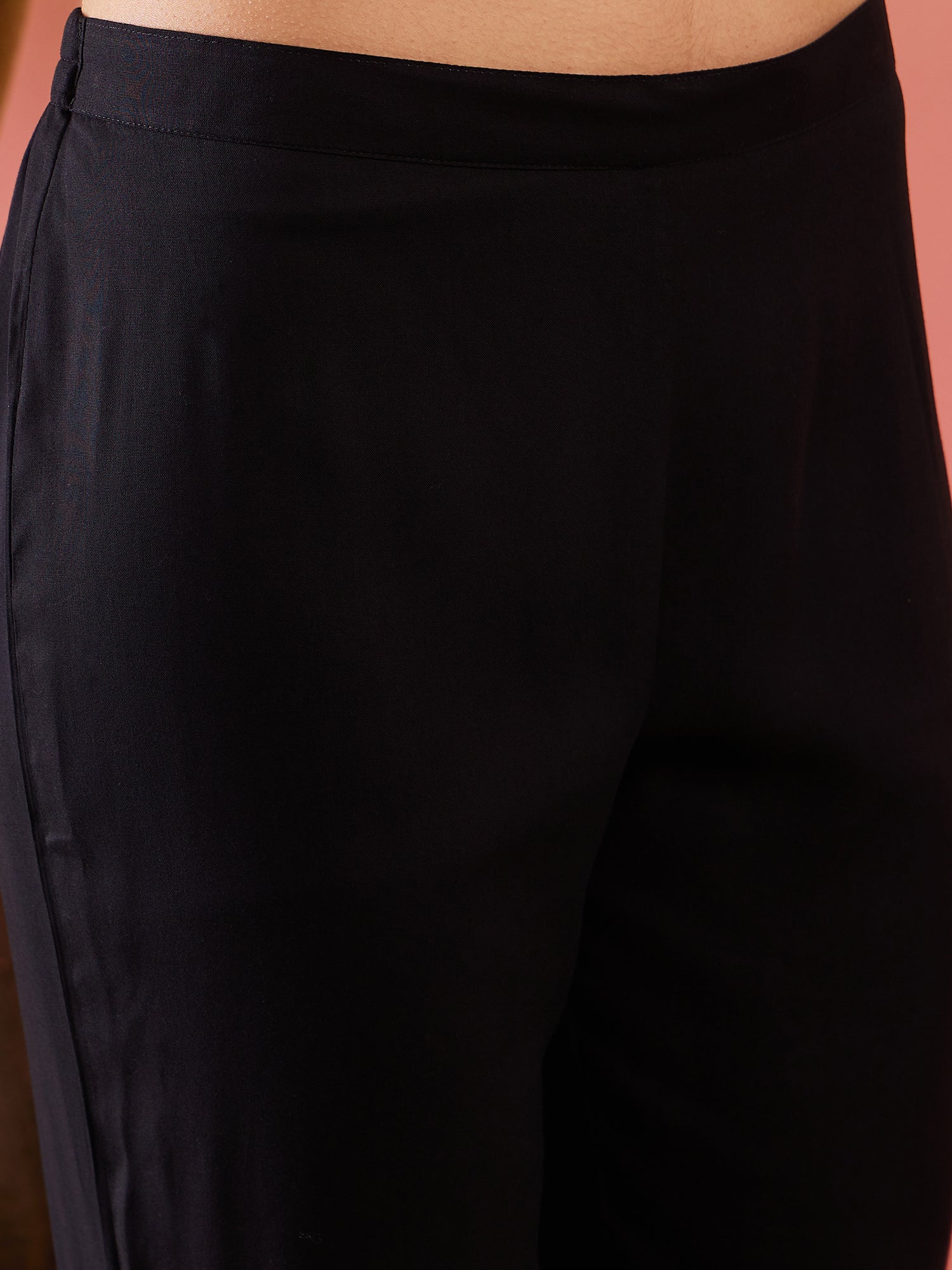 InWeave Black 3 Piece Co Ord Set With Belt