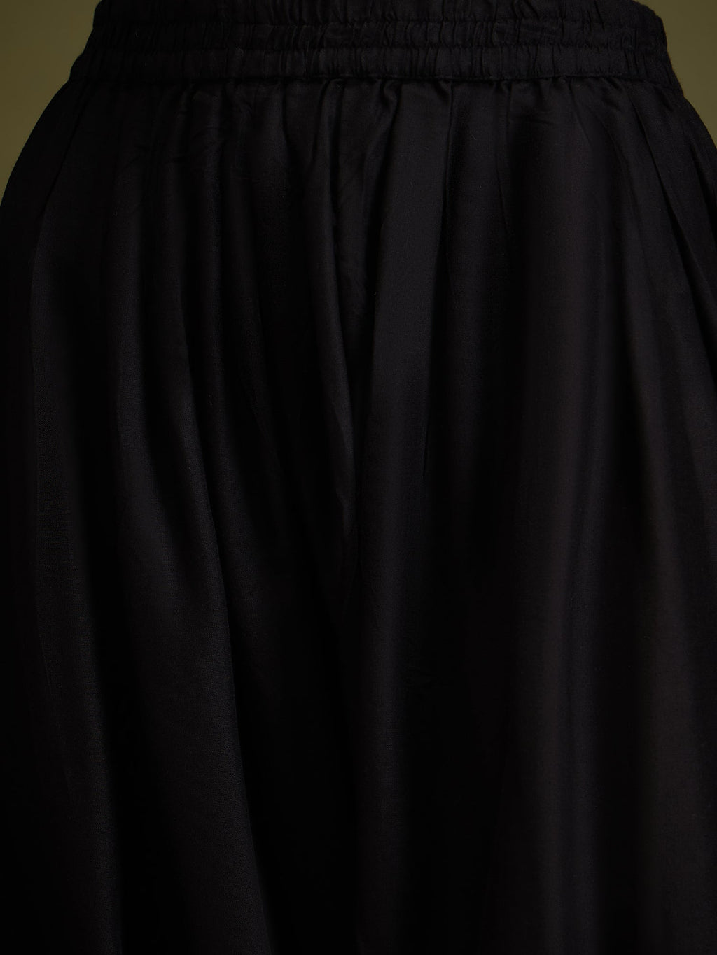 InWeave Black Angrakha Dhoti Co Ord Set