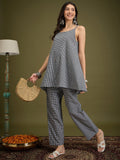 InWeave Black Small Check Strappy Co Ord Set