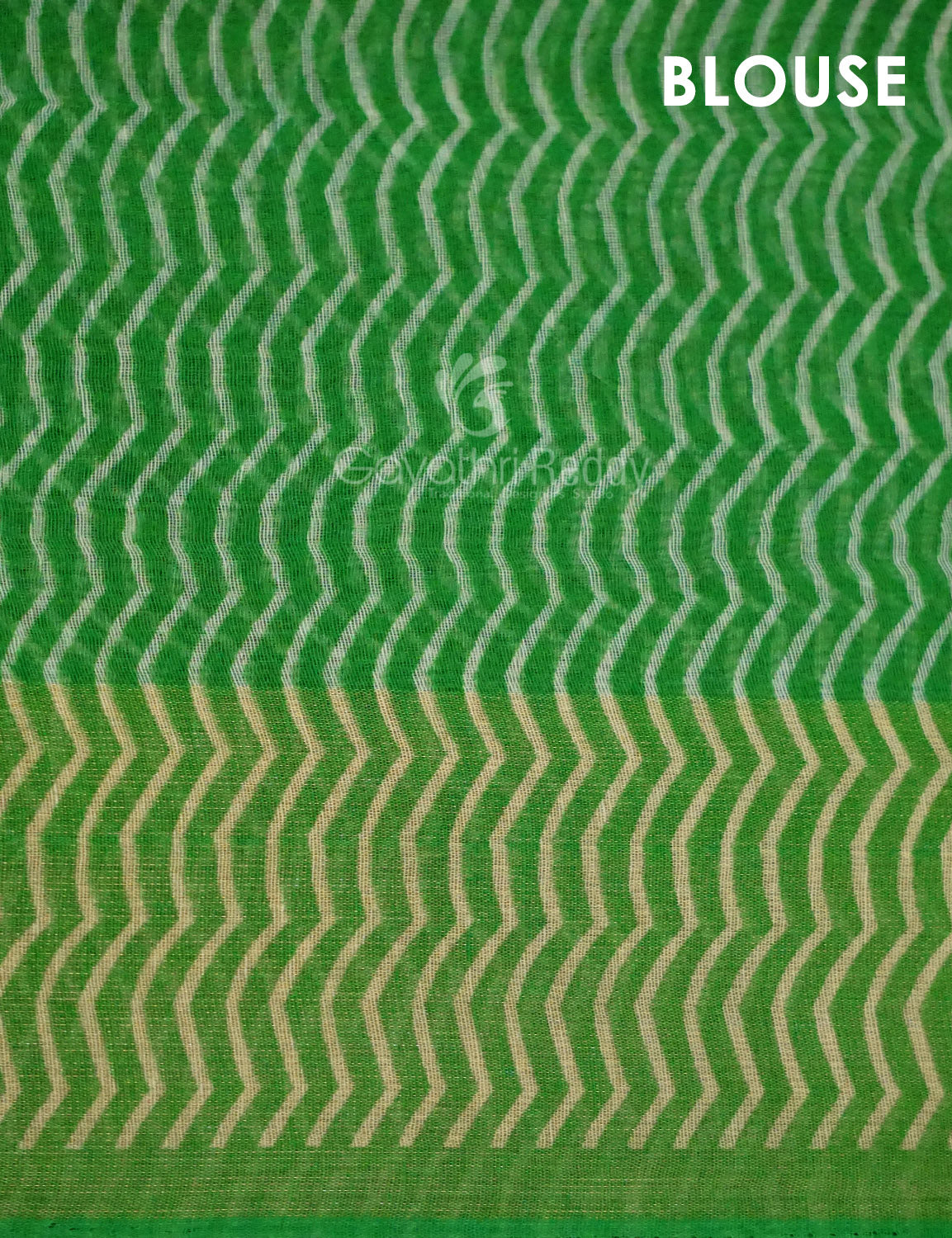 Shades of Parrot Green Leheriya Print Semi Chanderi Saree By Gayathri Reddy Designer Studio