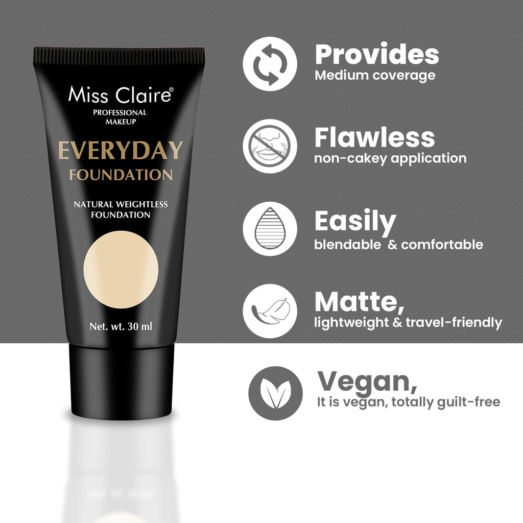 Miss Claire Everyday Foundation - Mt-04 Cinnamon