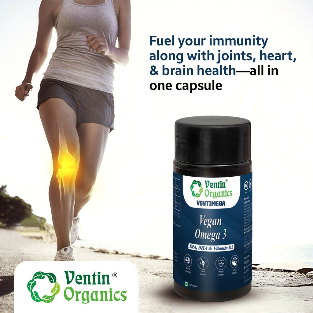 Ventin Organics Ventimega Vegan Omega 3 with EPA & DHA