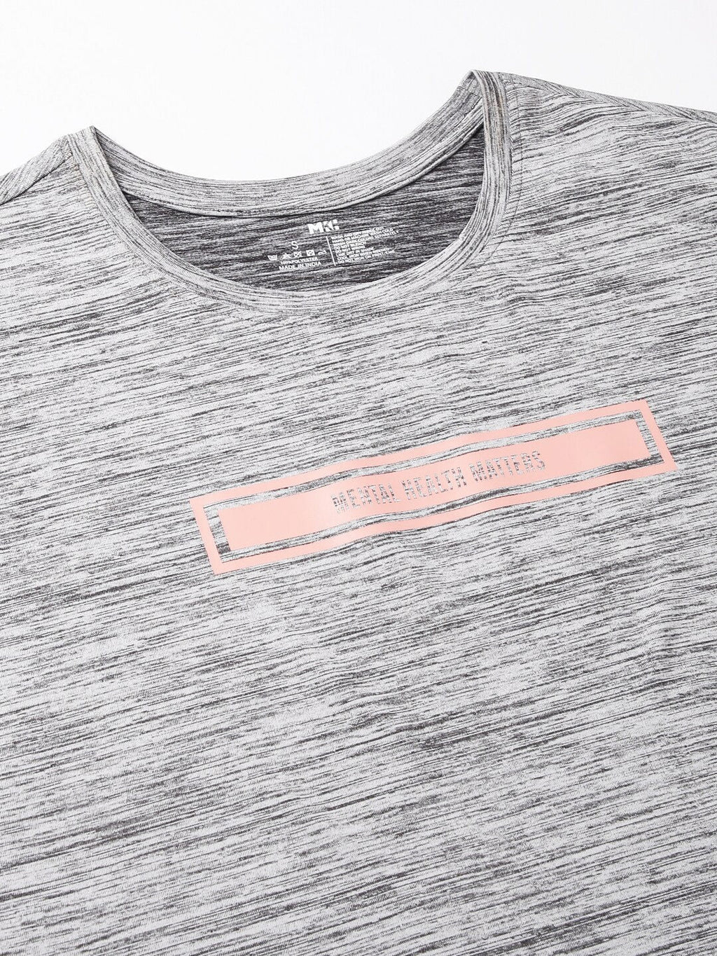 MKH Typography Printed Extended Sleeves Dri-FIT Relaxed Fit Sports T-shirt