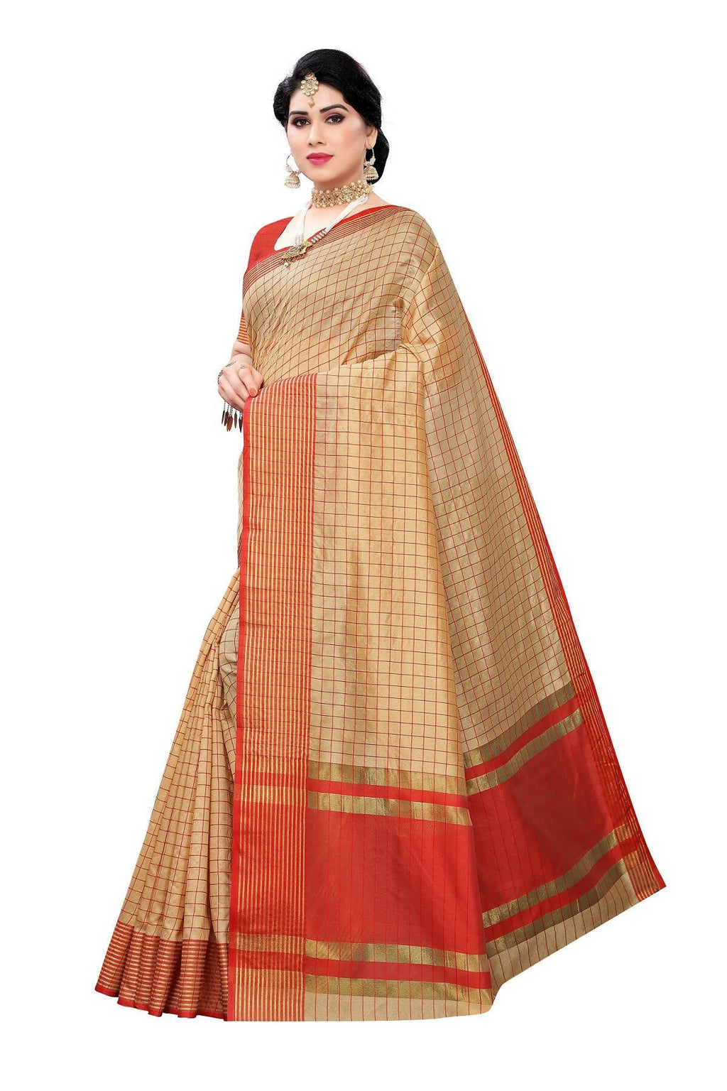 Vamika Chiku Cotton Silk Weaving Saree (MANIPURI CHIKU)