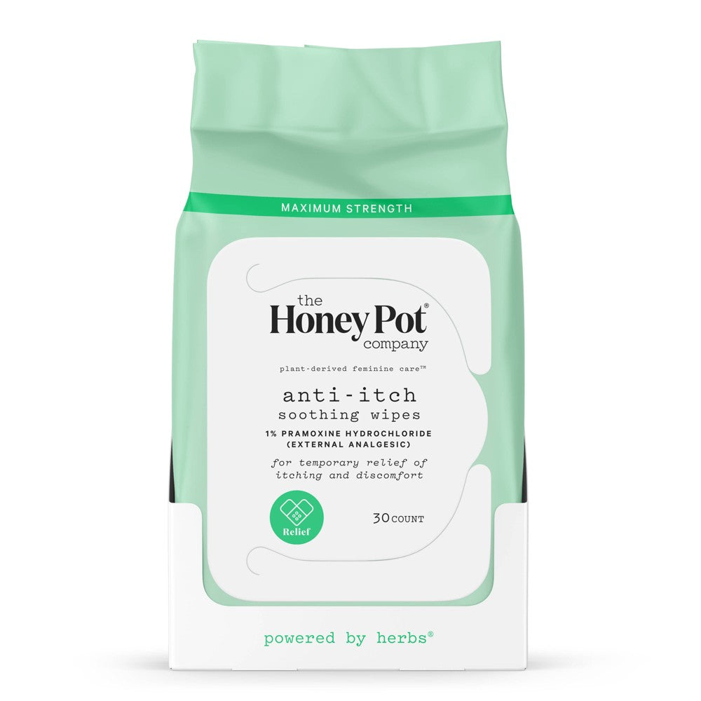 The Honey Pot Anti Itch Wipes
