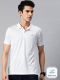 Alcis Men Polo Collar Dry Tech Slim Fit T-shirt