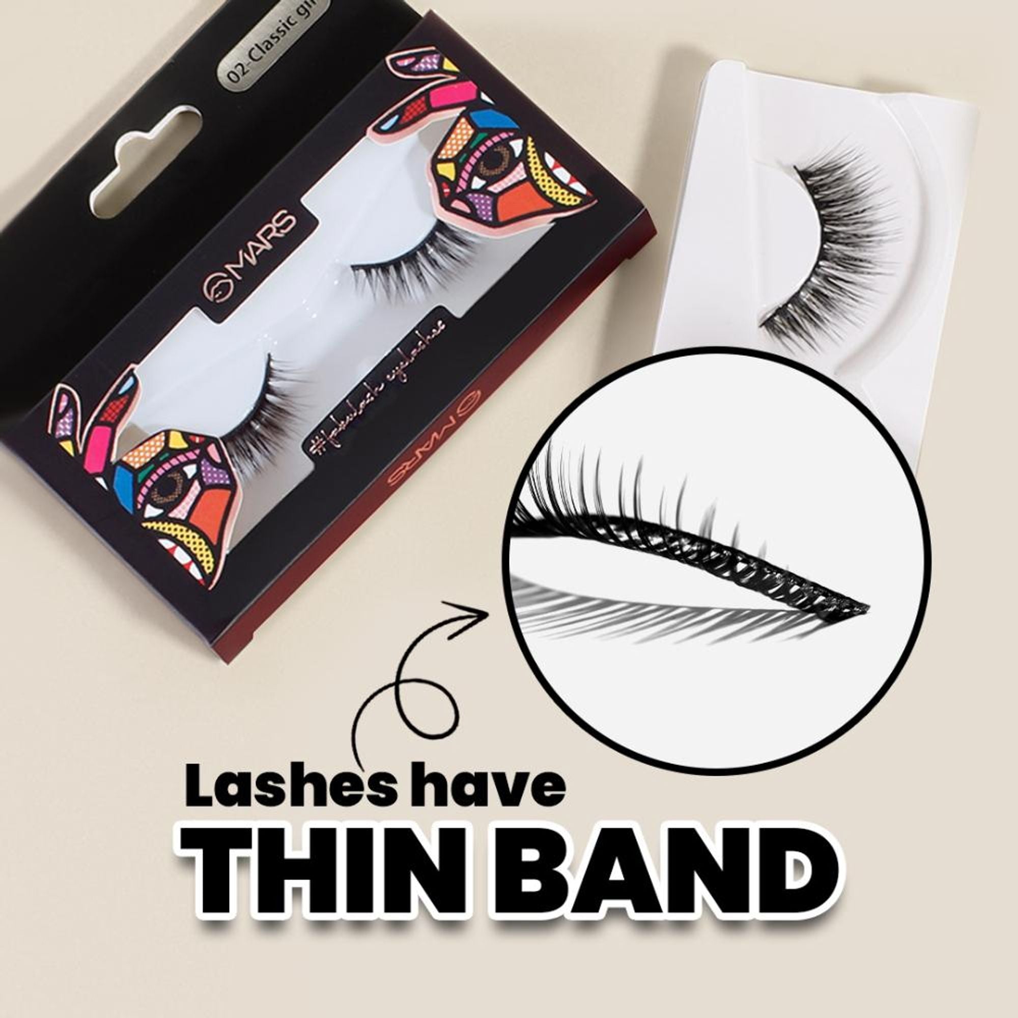 MARS Cosmetics Fabulash Eyelashes - 12 Party Ready