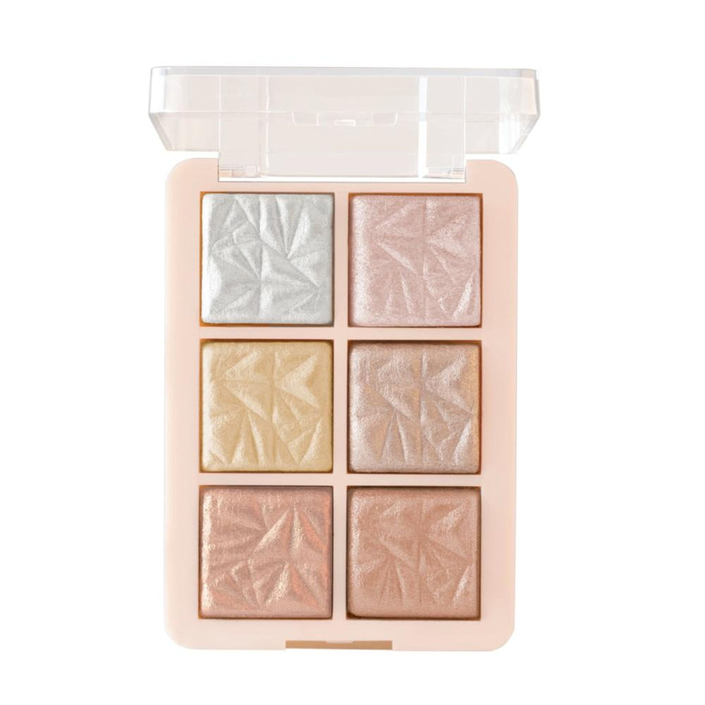 MARS Cosmetics Glowzilla 6 Shade Face Highlighter Palette - 01