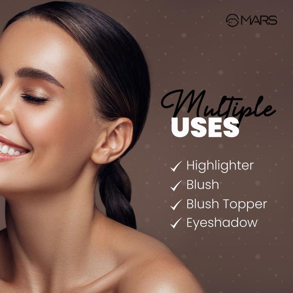 MARS Cosmetics Glowzilla 6 Shade Face Highlighter Palette - 01