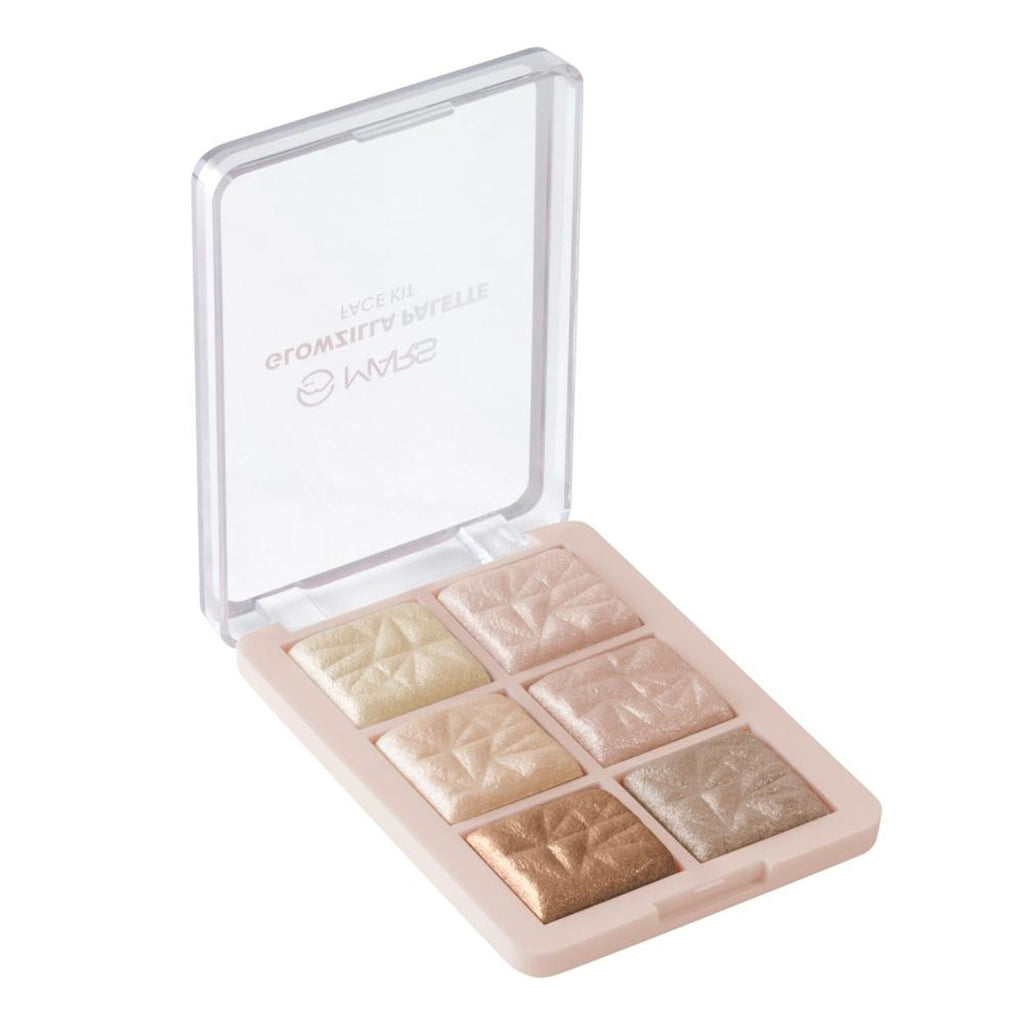 MARS Cosmetics Glowzilla 6 Shade Face Highlighter Palette - 03