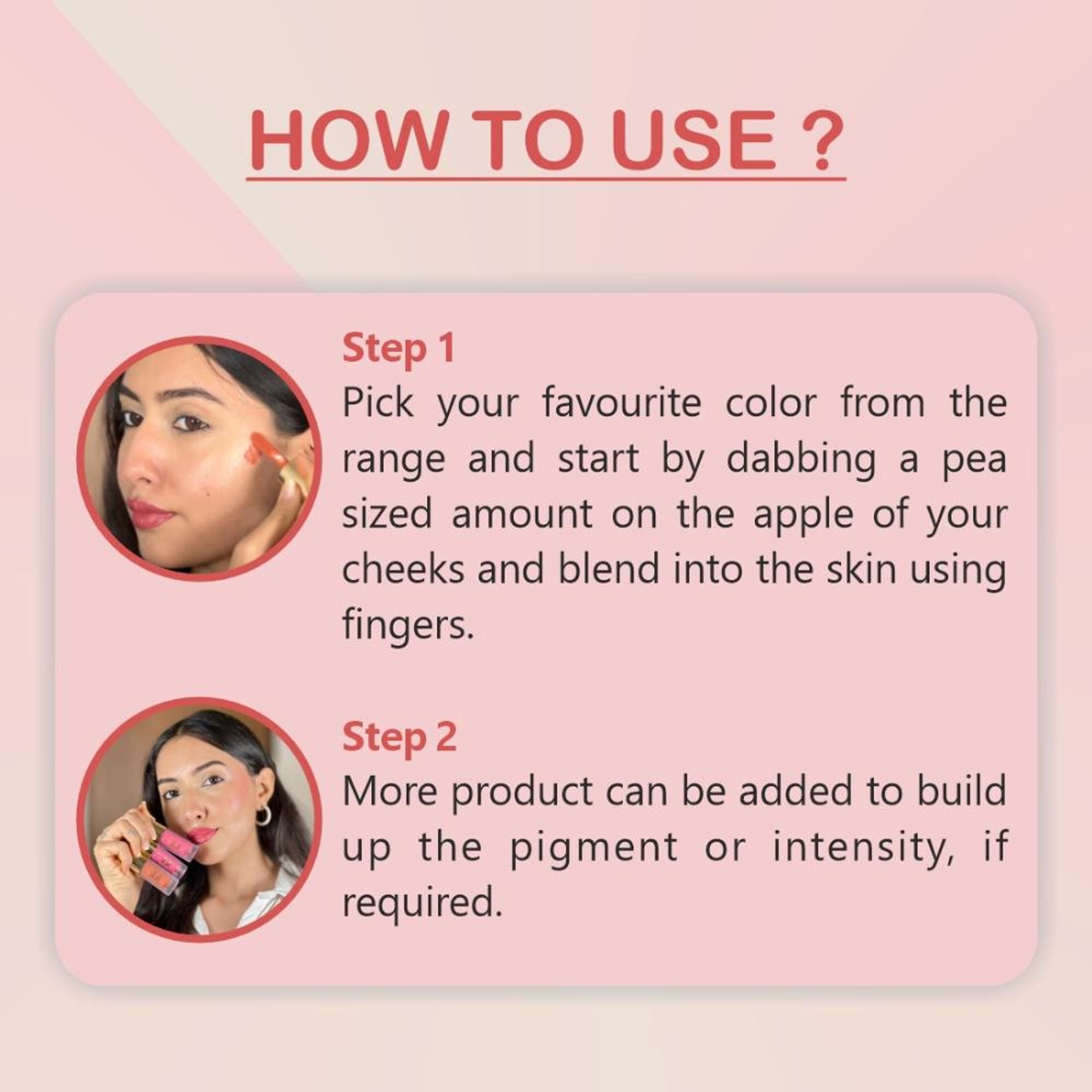 Matt Look Cheek Stain Mousse Blushs - 01 Dream Boat