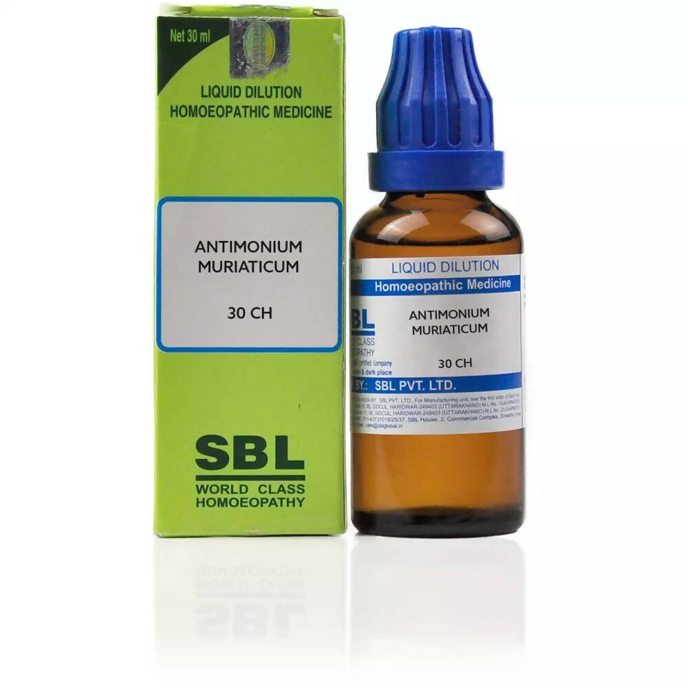 SBL Homeopathy Antimonium Muriaticum Dilution