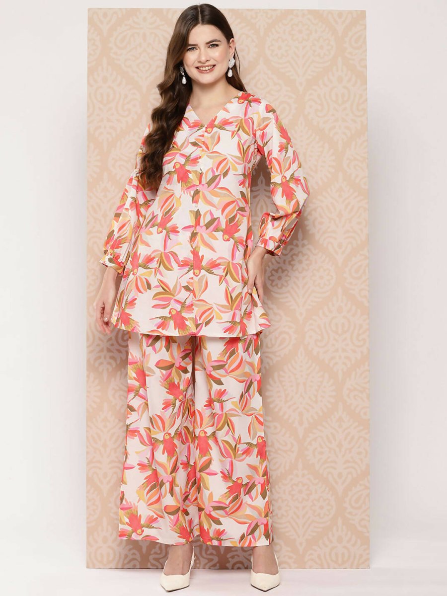Ahalyaa Women's Traditional Wear Co-ods - Multi