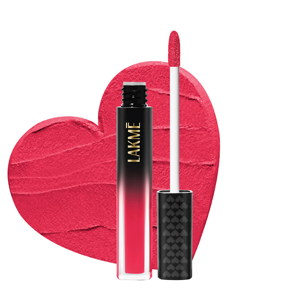 Lakme Xtraordin-Airy Velvet Matte Lip Mousse - Perfect Match Pink