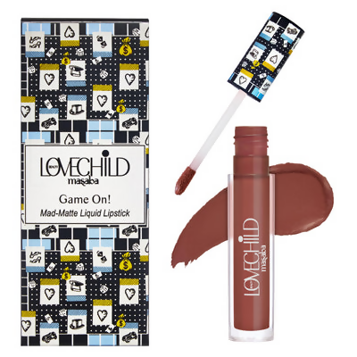 LoveChild By Masaba Gupta No Rules Transfer-proof Choco Plum Liquid Lipstick