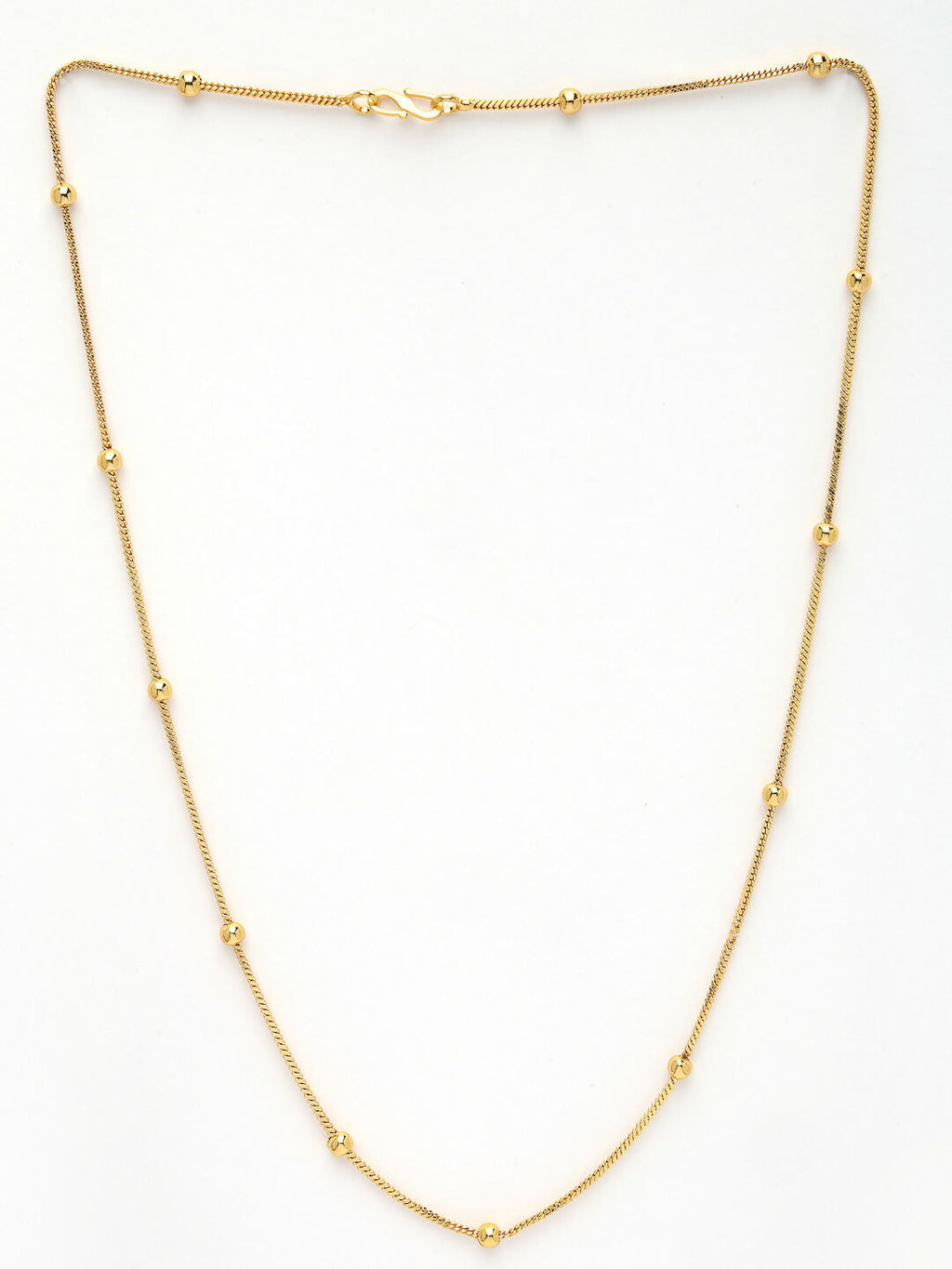 NVR Women's Set of 3 Gold-Polished Minimal Chain