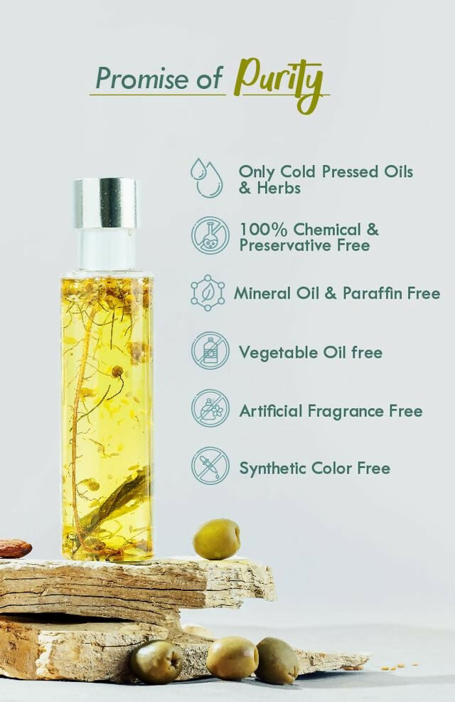Nat Habit Olive Almond Vit-E Winter Hair Oil