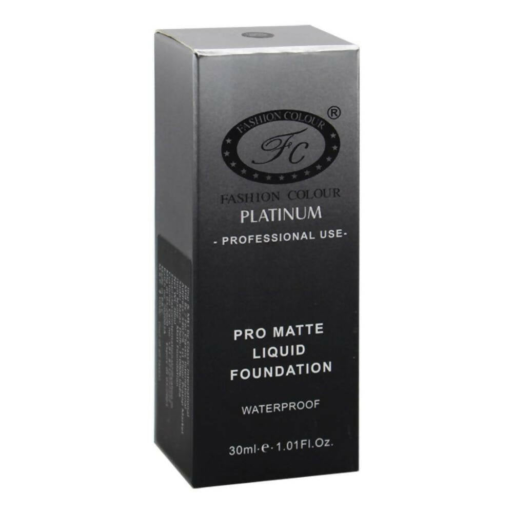 Fashion Colour Pro Matte Liquid Foundation-Ivory (Fair Skin Tone)