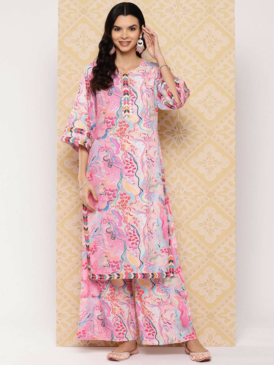 Ahalyaa Women's Traditional wear Kurta Set - Multi
