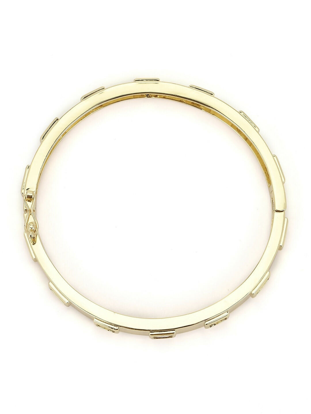 American Diamond Golden Bracelet- Ruby Raang