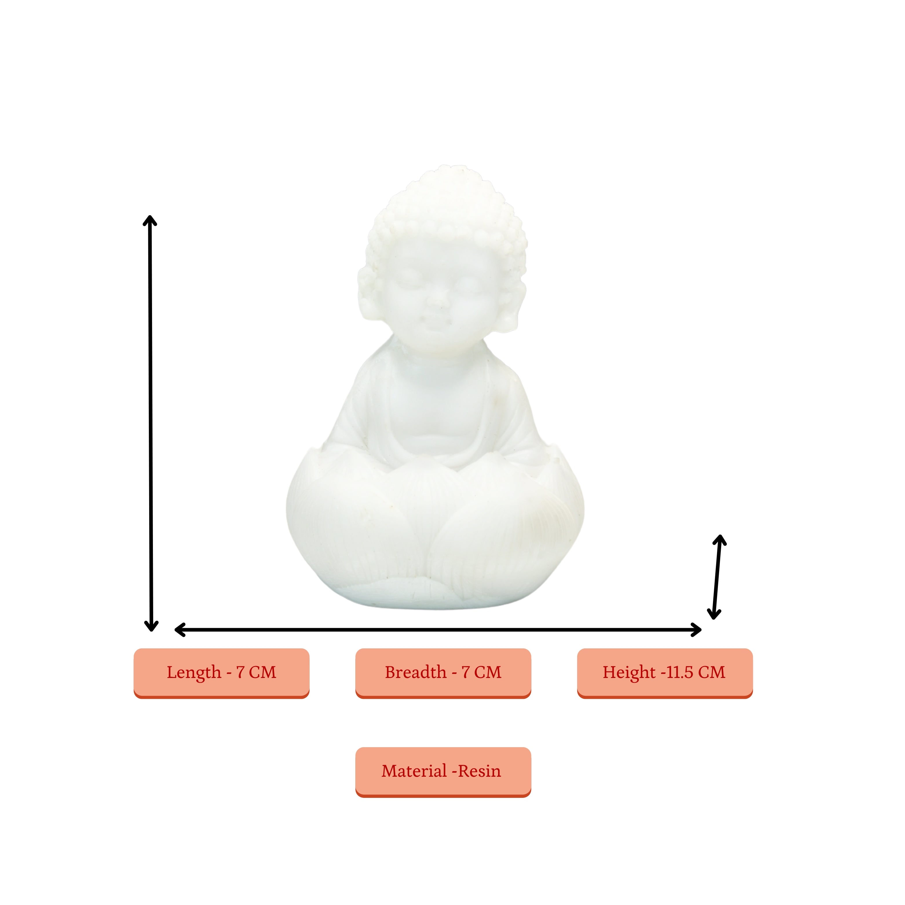 Sowpeace Sitting Baby Monk