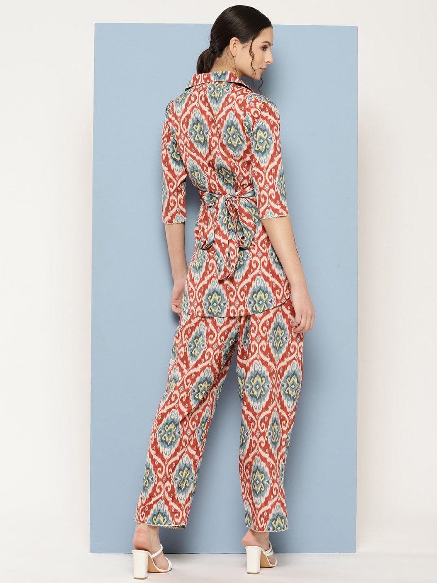 Ahalyaa Printed Ethnic Co-Ords