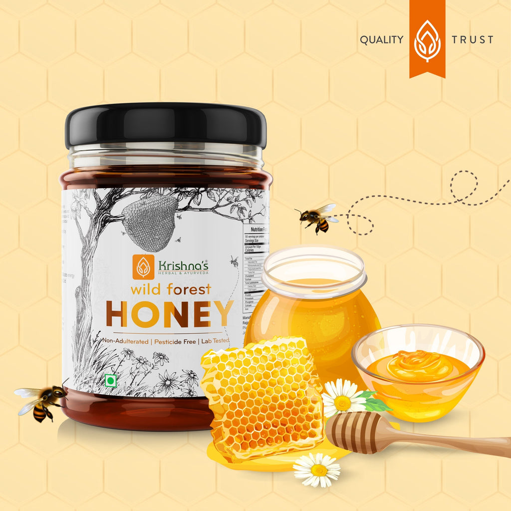 Krishna'S Herbal & Ayurveda Pure Wild Forest Honey