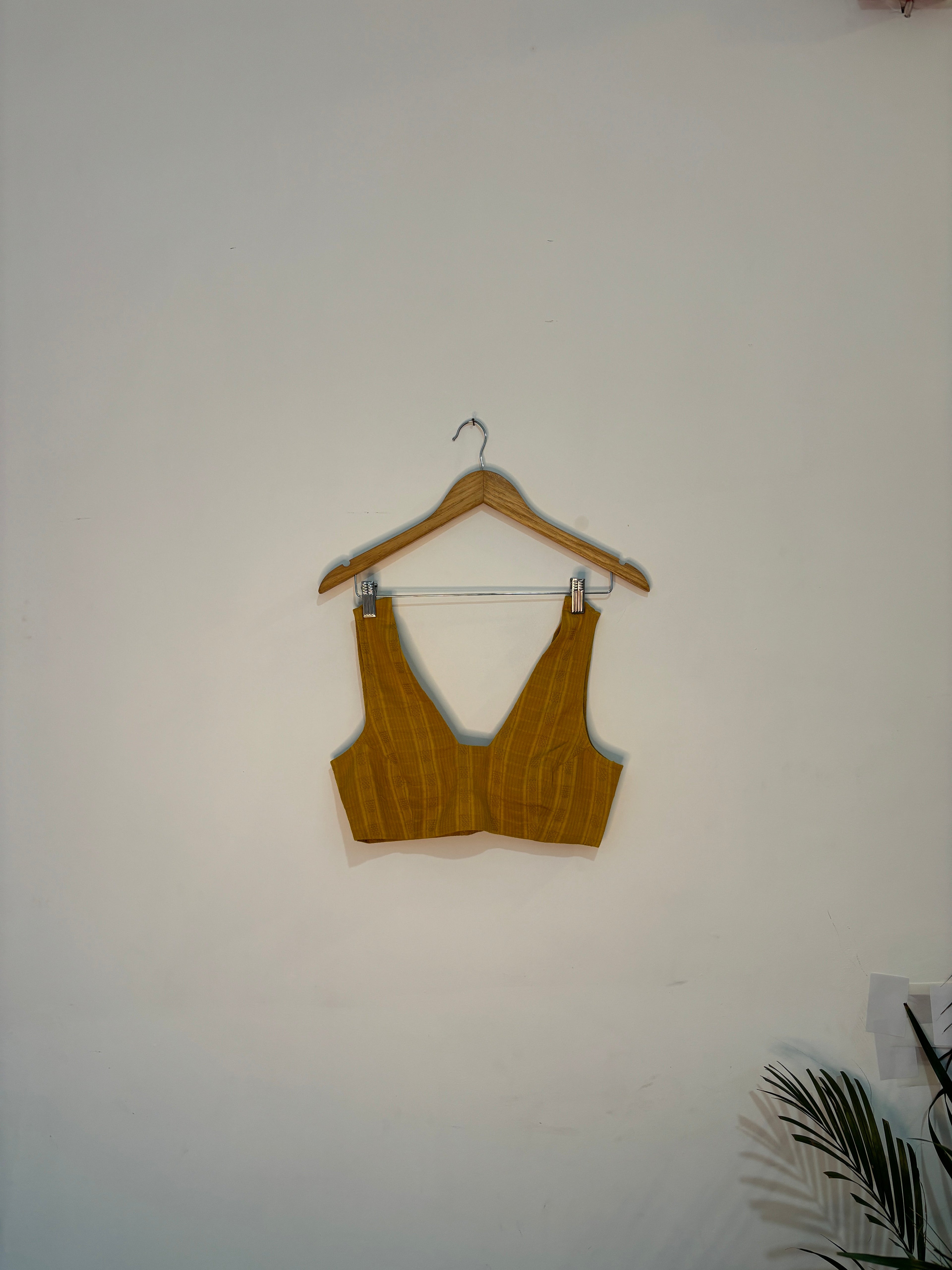 trueBrowns Mustard Jacket Top Pant Set