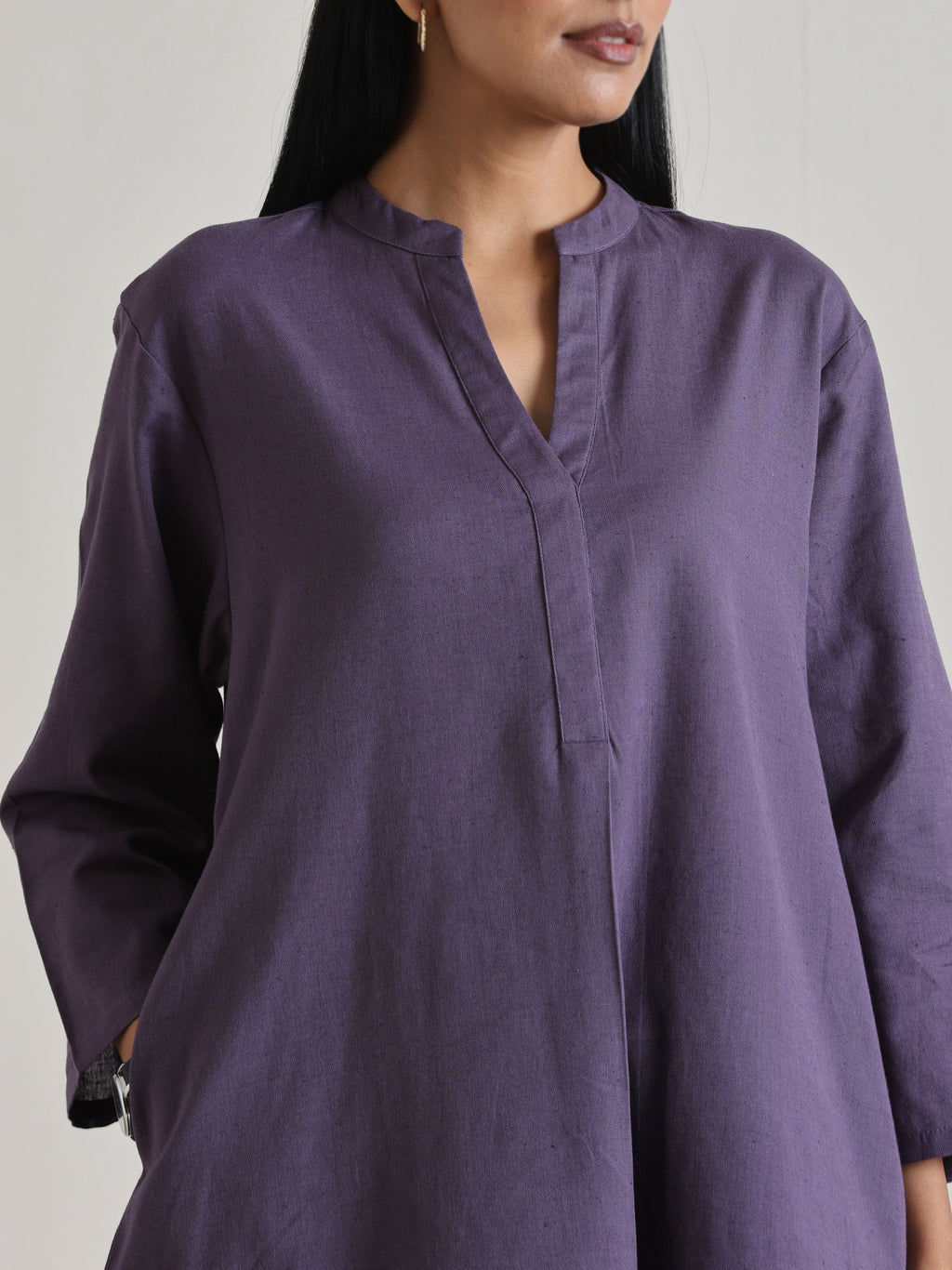 trueBrowns Plum Purple Relaxed Fit Co-Ord Set
