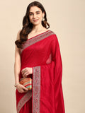 kasee Embroidered Art Silk Saree