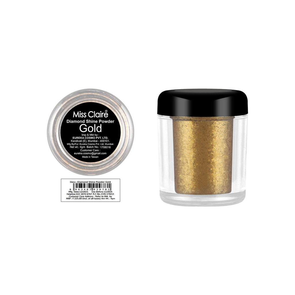 Miss Claire Diamond Shine Powder - Gold