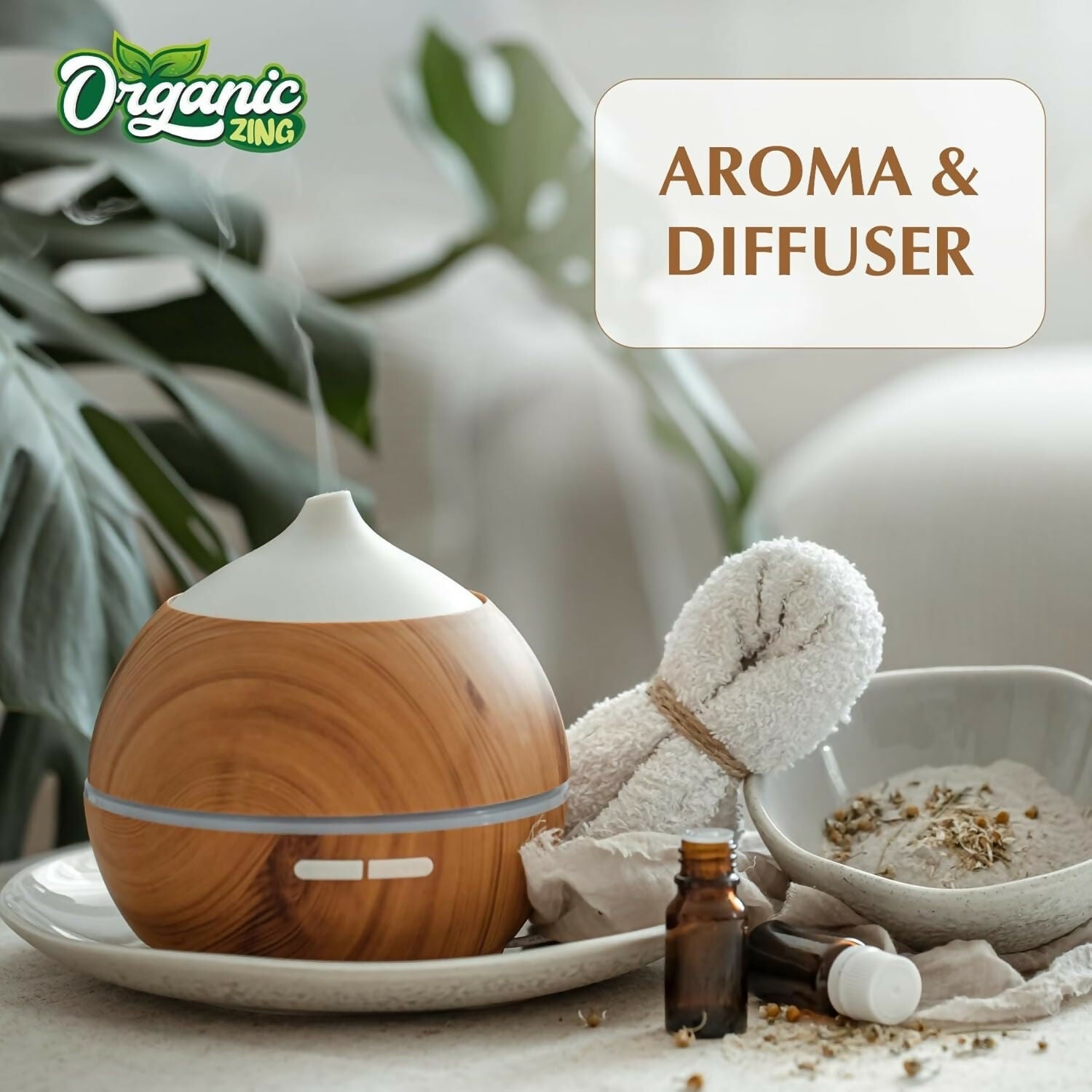 Organic Zing Pine Aroma & Diffuser Oil for Festive Season