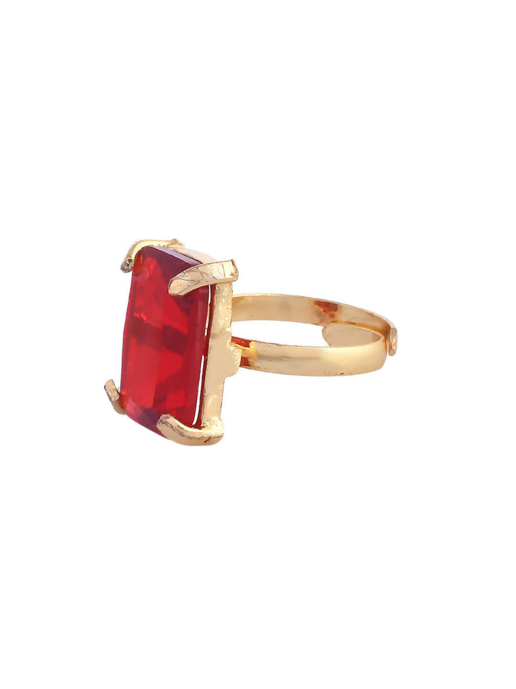 VOJ Women Gold Color stainless steel Ring