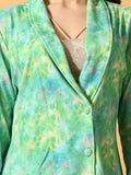 Myshka Women's Multi Printed Ombre Jacket