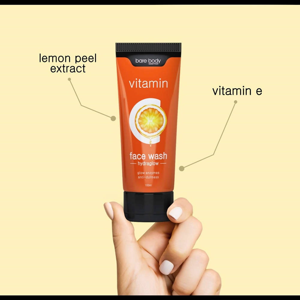 Bare Body Essentials Vitamin C Hydraglow Face Wash