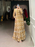Lorenvalley Mustad Georgette Printed Gown