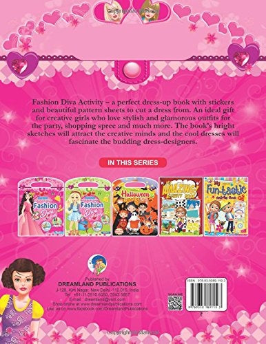 Dreamland Fashion Diva Activity - Book 1