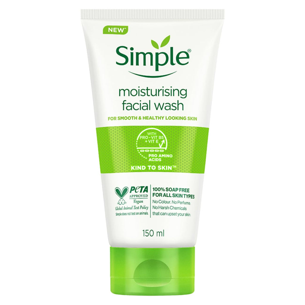 Simple Kind To Skin Moisturizing Facial Wash